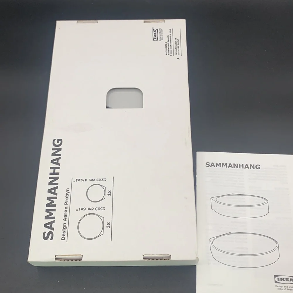 IKEA Sammanhang Gray Floating Display Shelves Aaron Probyn Design